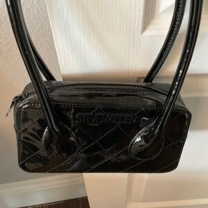 Small Steve Madden quilted black handbag